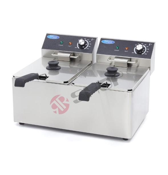 Fritéza Maxima 2 x 8 l 230V