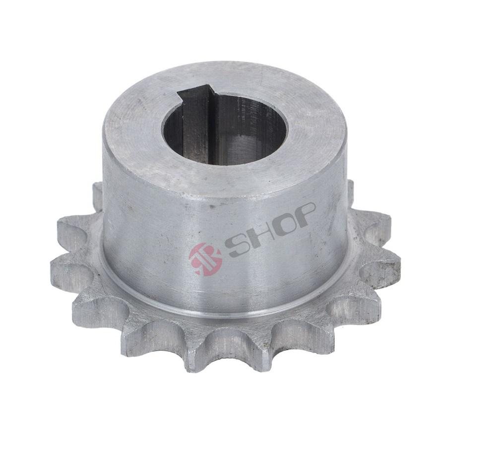 Ozubené koliesko pre hnetač cesta 15 zubov, priemer diery 17mm