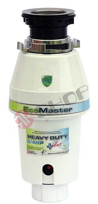 Drvič odpadu EcoMaster HEAVY DUTY Plus - predaj skončil