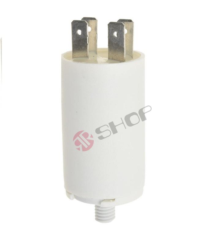 Rozbehový kondenzátor 5µF/450V dvojitý konektor
