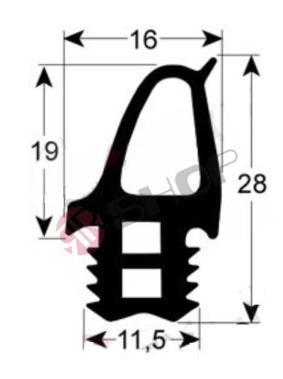 Tesnenie Retigo 6xGN1/1 625x490mm